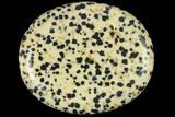 1.9" Polished Dalmatian Jasper Worry Stones  - Photo 2